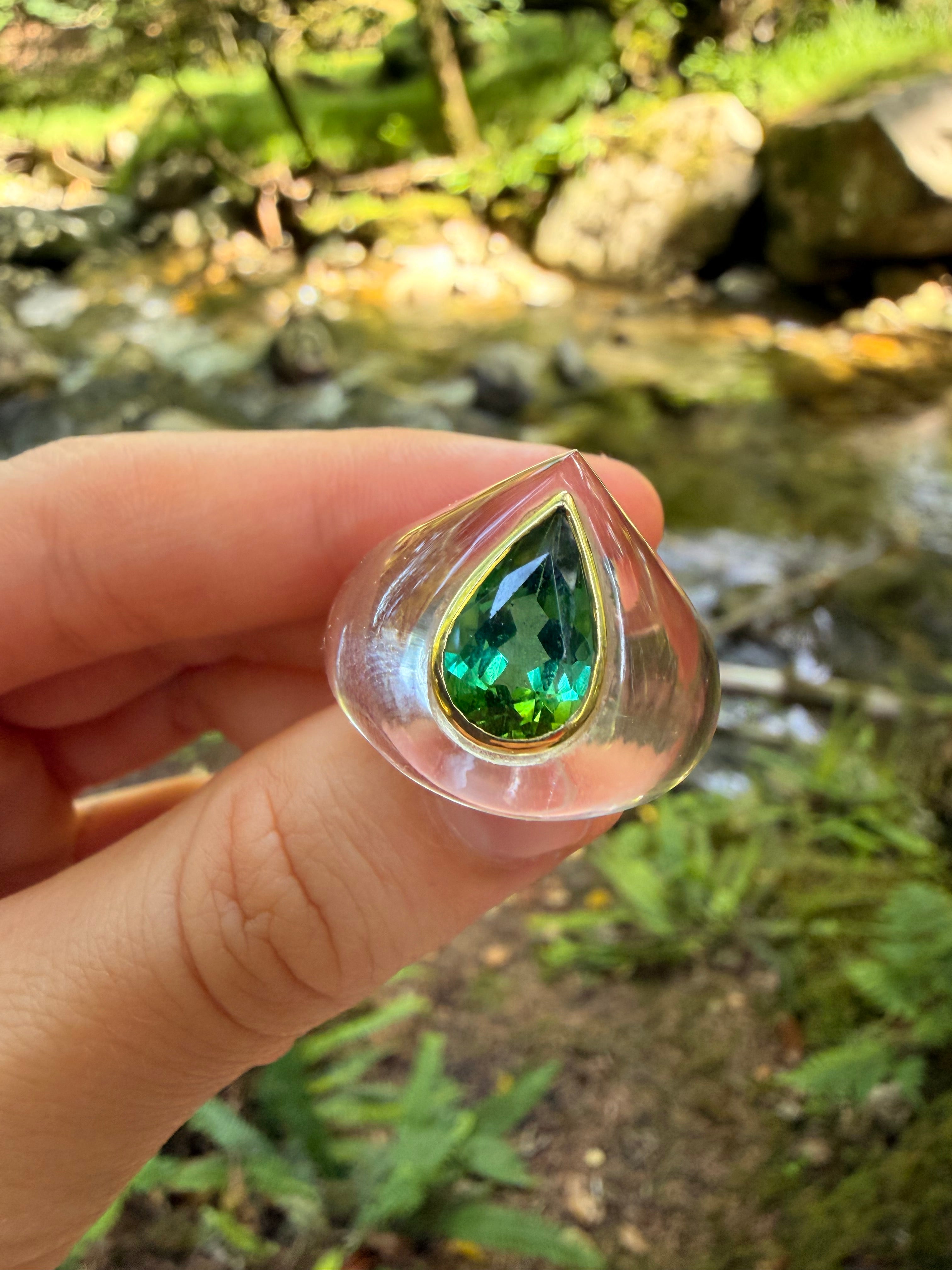 One off Tourmaline Ring