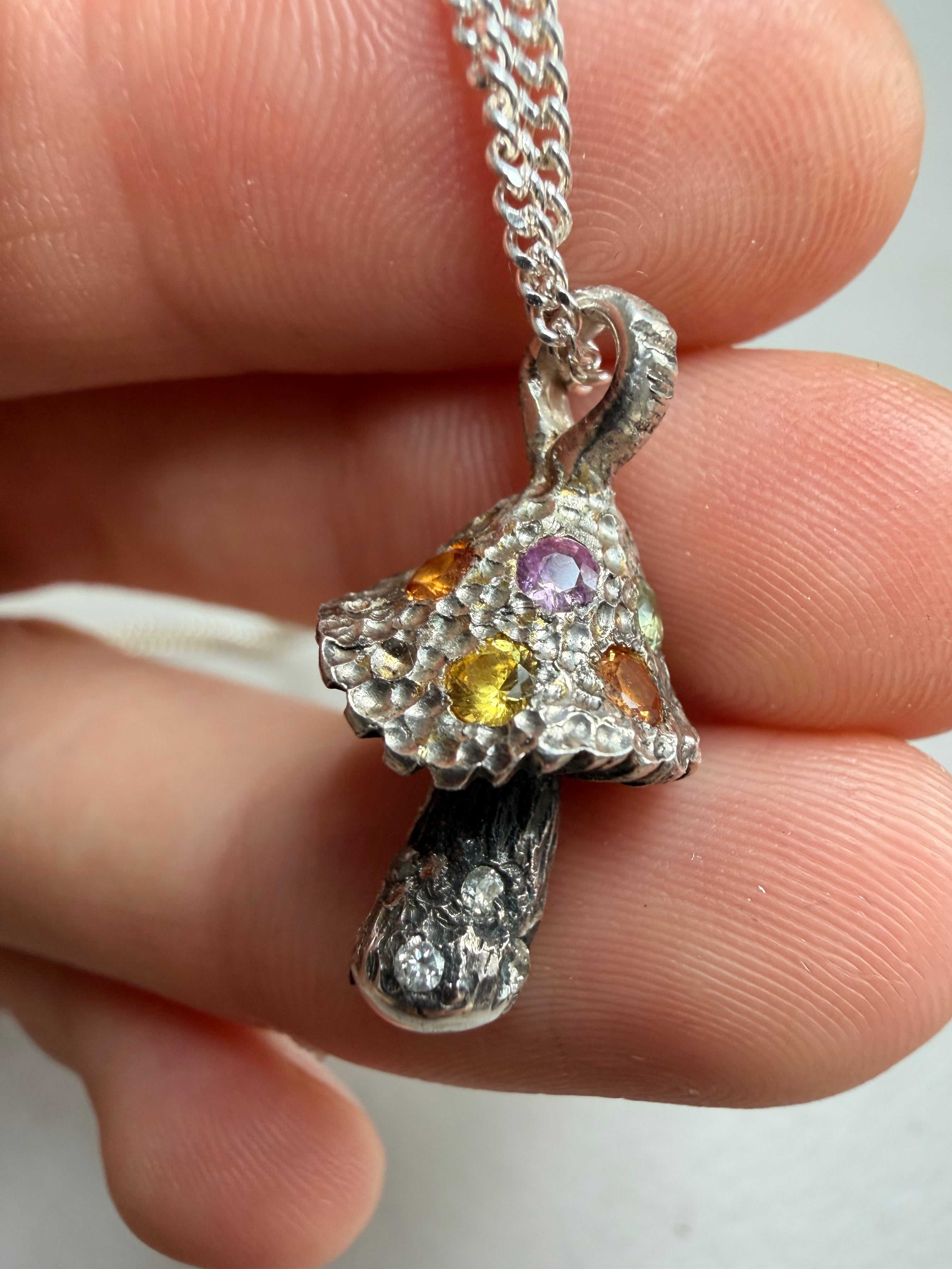 Silver Rainbow Shroom