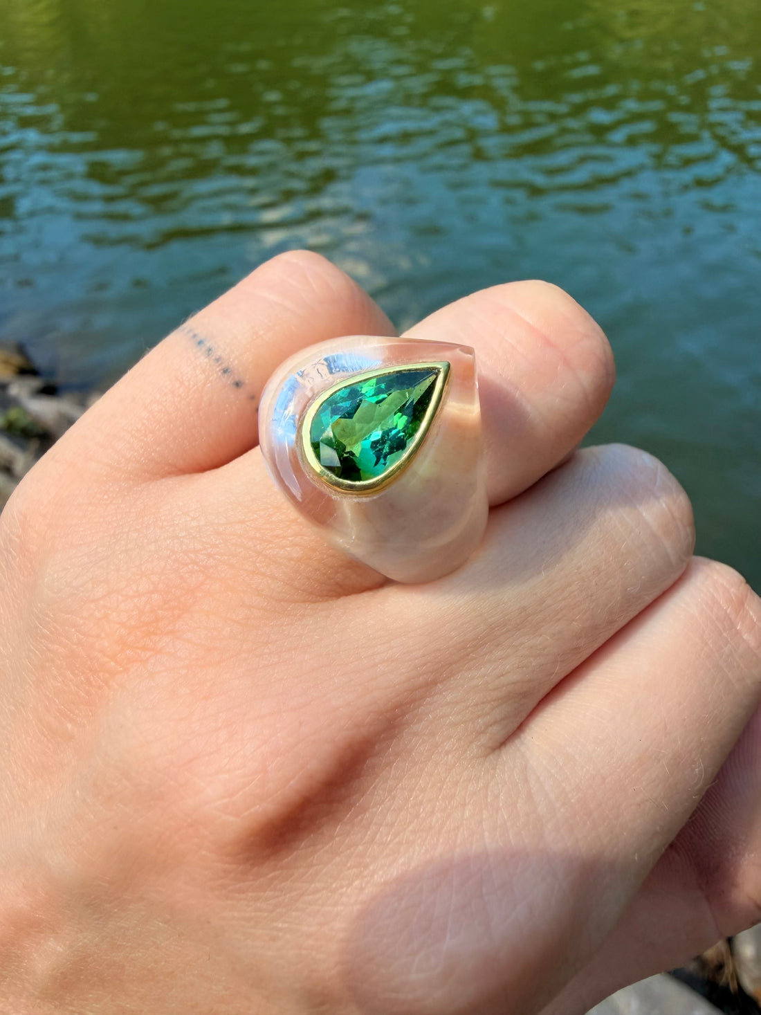 One off Tourmaline Ring