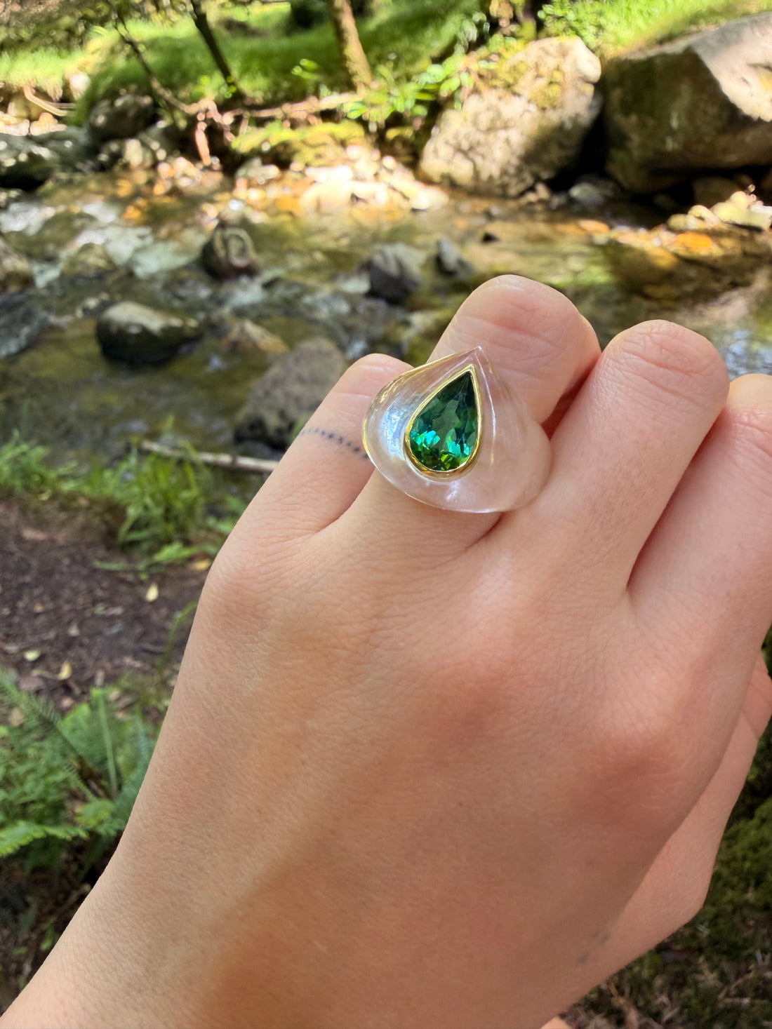 One off Tourmaline Ring