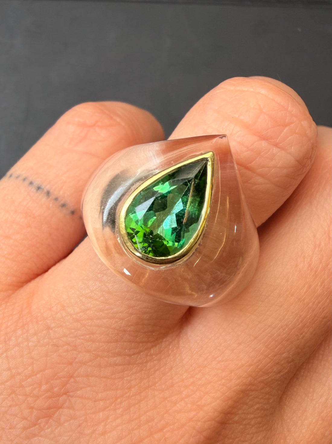 One off Tourmaline Ring